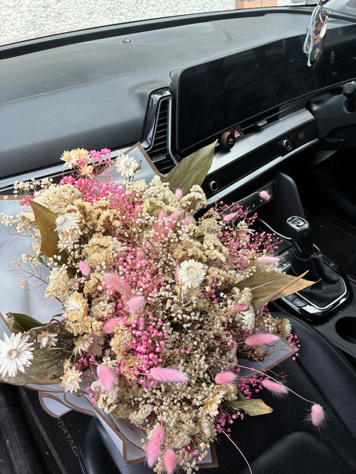 The Blush Edit | Pink Dried Flower Bouquet